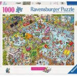 Puzzel 1000 st. Ray Comic Holiday resort 3: The Pool