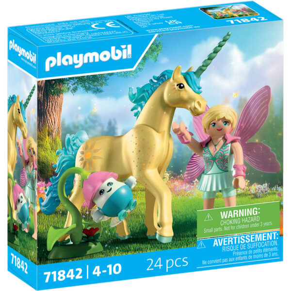Playmobil Princess Magic Eenhoorn zonneschijnbloesem met fee