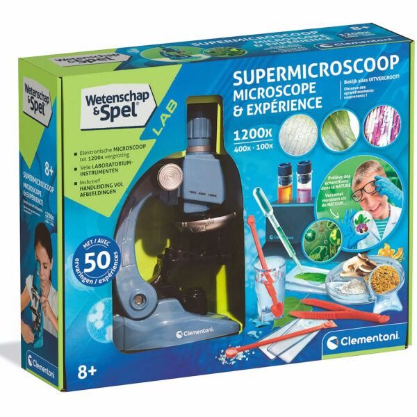 Clementoni Wetenschap en Spel Super Microscoop