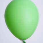 Zak met 25 ballons no. 12 donkergroen