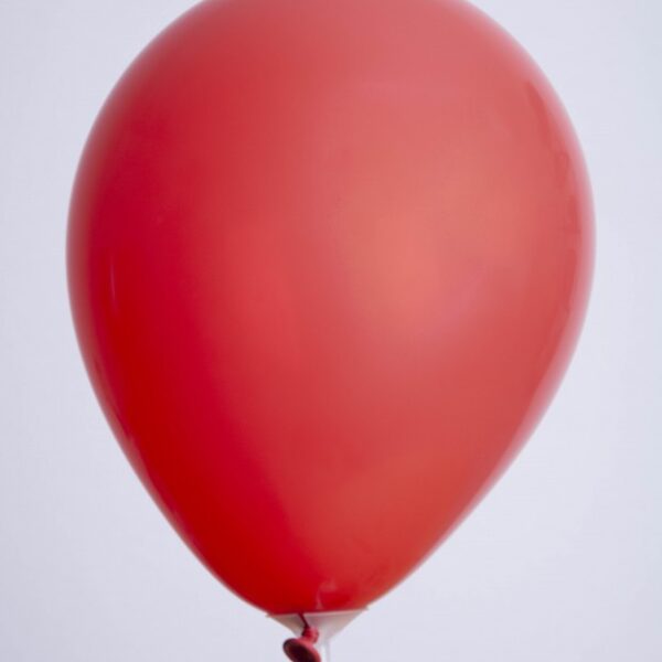 Zak met 25 ballons no. 12 rood