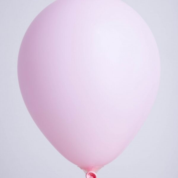 Zak met 25 ballons no. 12 baby rose