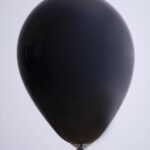 Zak met 25 ballons no. 12 zwart