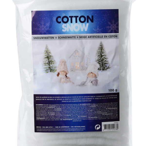 Sneeuw deken zigzag 100 gram