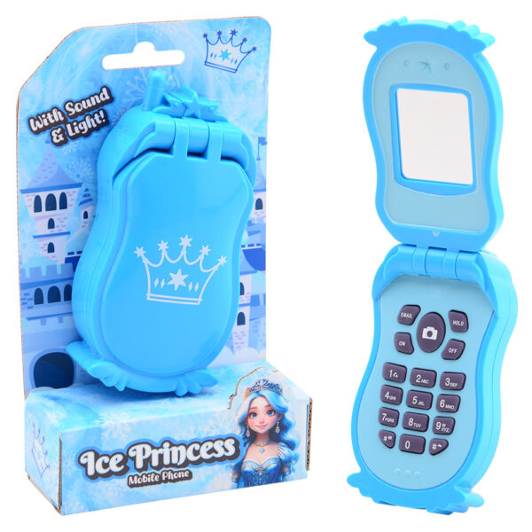 Ijs prinsessen telefoon op kaart