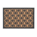 Esschert Design Deurmat Kokos en Rubber Ruit 40x60cm