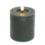 Countryfield LED Stompkaars rustiek S 7,5x8cm - donk. groen