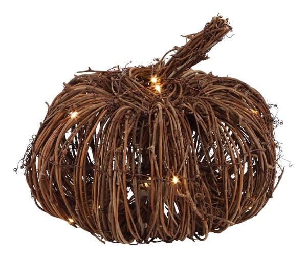 Countryfield LED Pompoen Toma S naturel 15LED 20x12x20cm