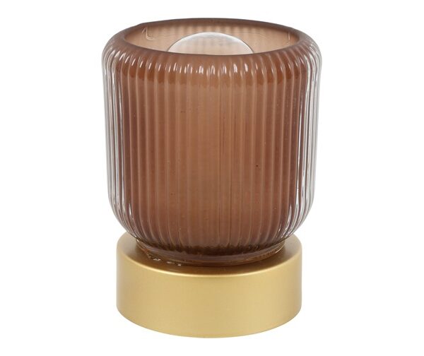 Countryfield Tafellamp LED ro Floor S d.bruin 8x8x11cm