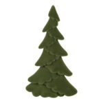 Countryfield Kerstboom ovaal gevlokt Mea XL groen29x29x46cm