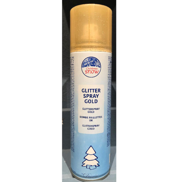 Glitterspray Goud