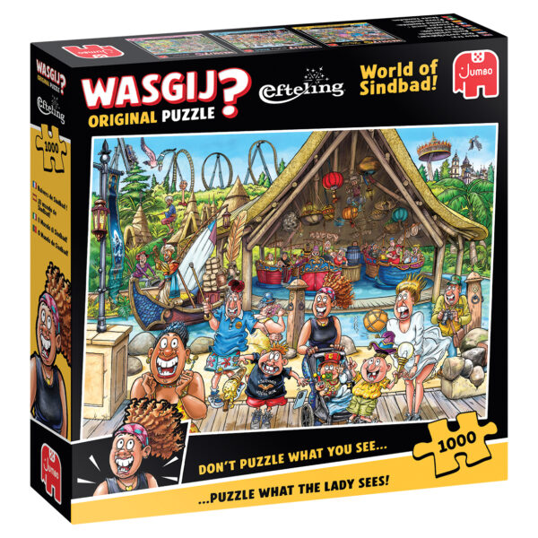 Puzzel 1000 st. Wasgij Original Efteling-Wereld Van Sindbad