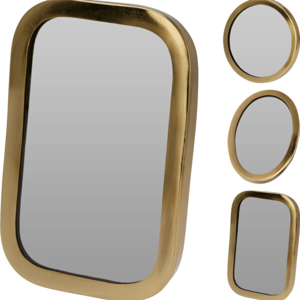 Spiegel Gold Metaal 10x15cm