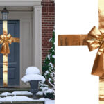 Deurstrik 33x42cm Rood