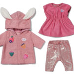 BABY born Jas-set met jurk 43cm