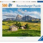Puzzel 500 stukjes - Dolomitenidyll of Siusi