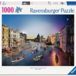 Puzzel 1000 stukjes - Venice Day to Night