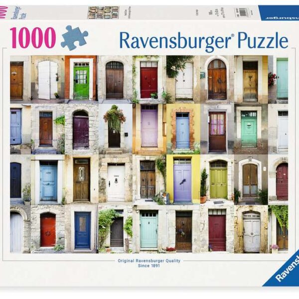 Puzzel 1000 stukjes - Beautiful Doors in the Provence