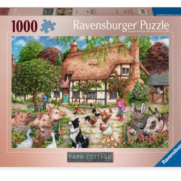 Puzzel 1000 stukjes - Farm Cottage