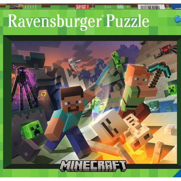 Puzzel 100 XXL - Monsters van Minecraft