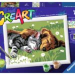 Ravensburger CreArt Serie E - Sleeping Cats and Dogs