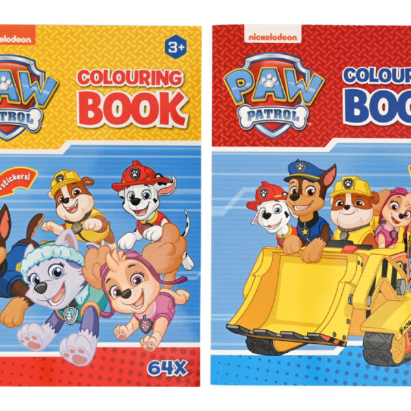 Paw Patrol Kleur en stickerboek 64 pagina's