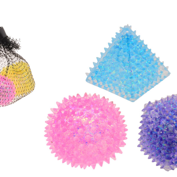 Slow rise squeeze glitter vormen in net