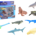 Animal World - Zee dieren speelset 8-delig in doos