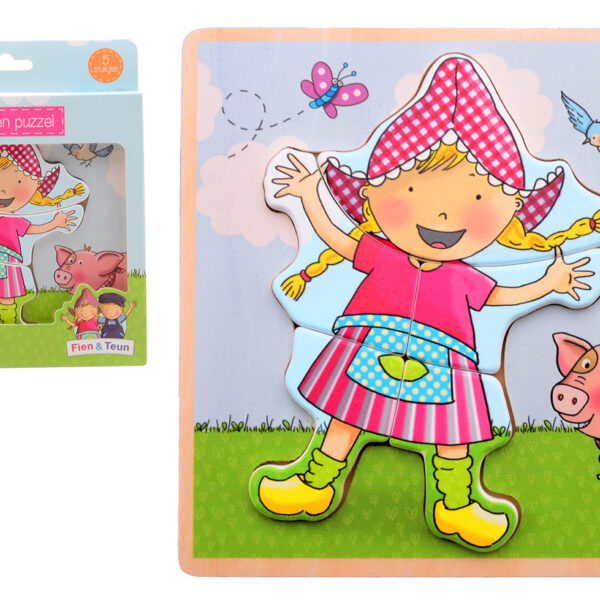 Joueco - Fien en Teun puzzel Fien