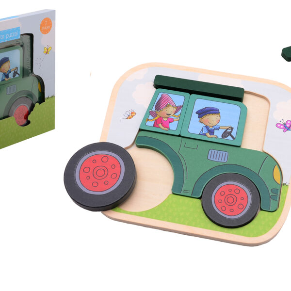 Joueco - Fien en Teun tractor puzzel
