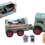 Joueco - Fien en Teun Tractor met accesoires