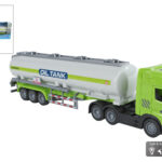 2-Play Vrachtwagen met tank frictie licht/geluid 38cm