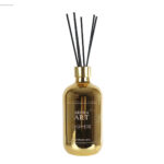 Diffuserset Aroma Art cashmere 400ml goud 7,5x7,5x16cm