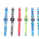 Jongens analoog horloge met licht 6ass