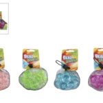 Knisper antistress kralenbal 4ass kleur 9cm