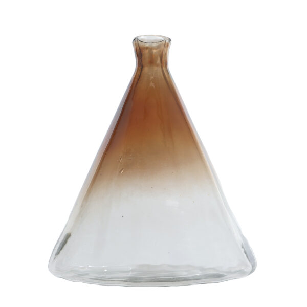 Vaas Antje L bruin glas 25x25x27cm