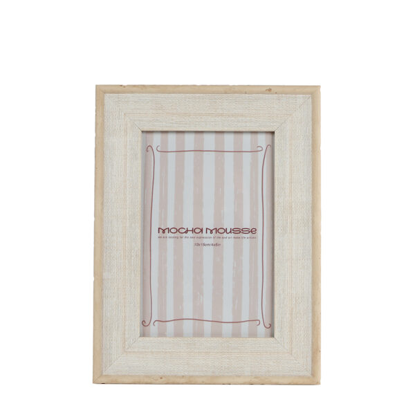 Fotolijst Kaat (10x15) oud wit polystone 16x21x2cm