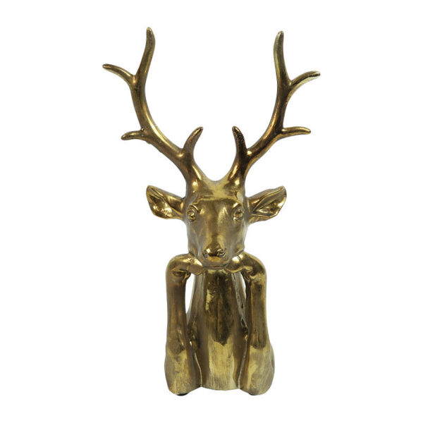 Countryfield Hert Zen L goud 15x25,5x41cm