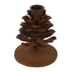 Countryfield Kandelaa Moja S dennenappel roest 9,5x9,5x11,5c