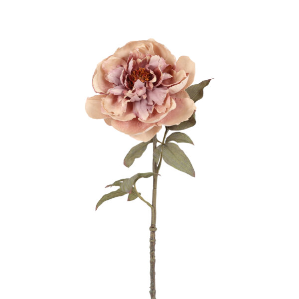 Countryfield Kunstbloem Peony Sibel L roze 57cm