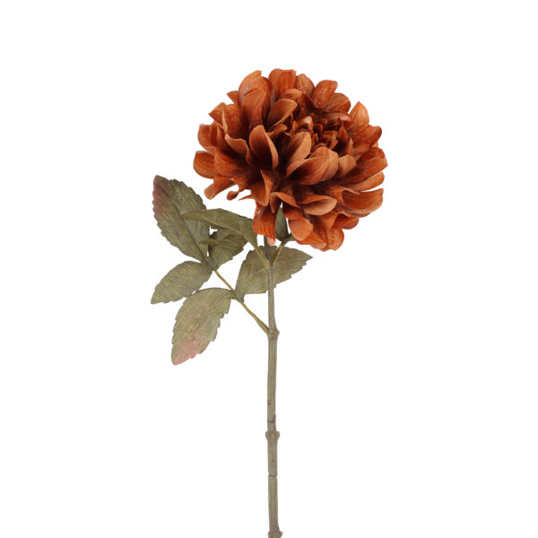 Countryfield Kunstbloem Dahlia Sibel bruin 57cm