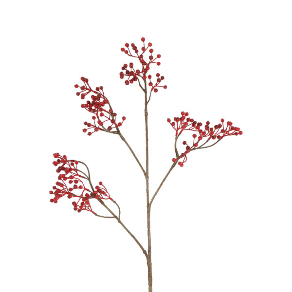 Countryfield Kunstbes Ilex Verticillata S rood 77cm