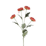 Countryfield Kunstbloem Chrysanthemum x4 roze 84cm