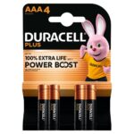 Batterij Duracell Plus Power Boost AAA bls4