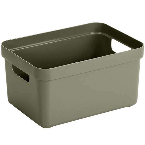 Sunware Sigma home opbergbox 5L donker groen