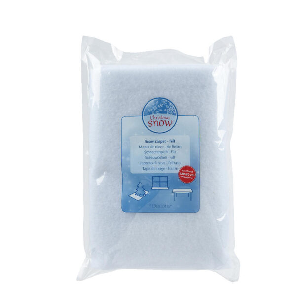 Sneeuwdeken polyester 120x80cm