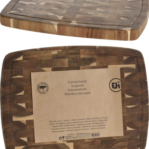 Snijplank Acacia massies 46x36x3,5cm