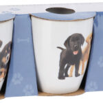 Beker 22cl set 3 stuks - Honden