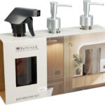 Bathroom Solution Badkamer set glas 3-delig