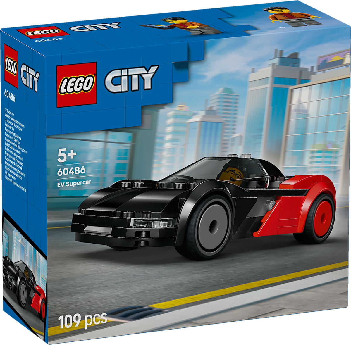 LEGO City EV supercar LEGO City EV supercar